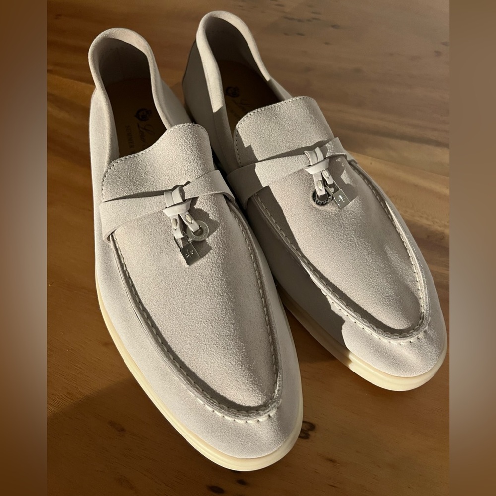 Loro Piana summer charm walk loafers
